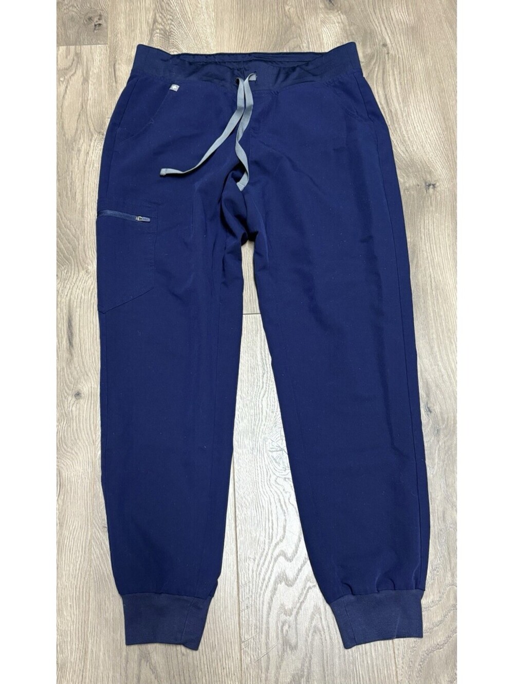 FIGS Women’s Zamora Jogger Scrub Pants Navy Blue Size Medium